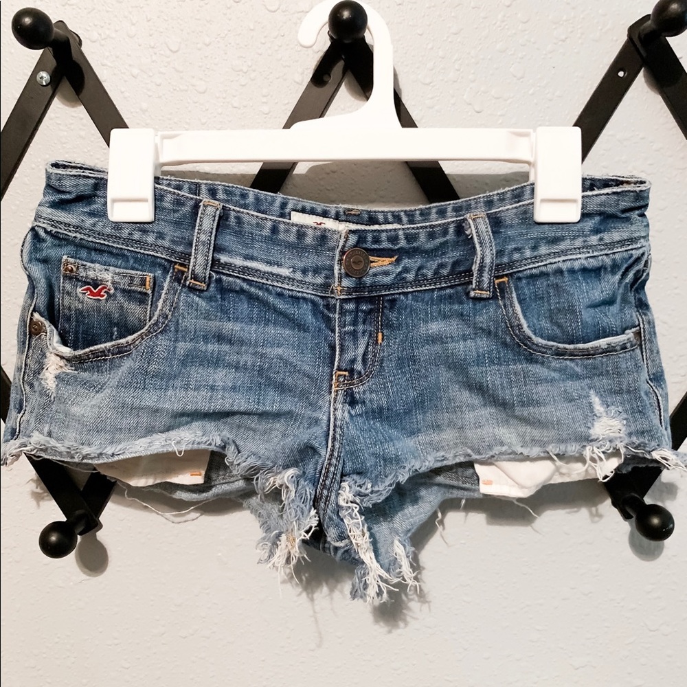 Hollister denim shorts size 5